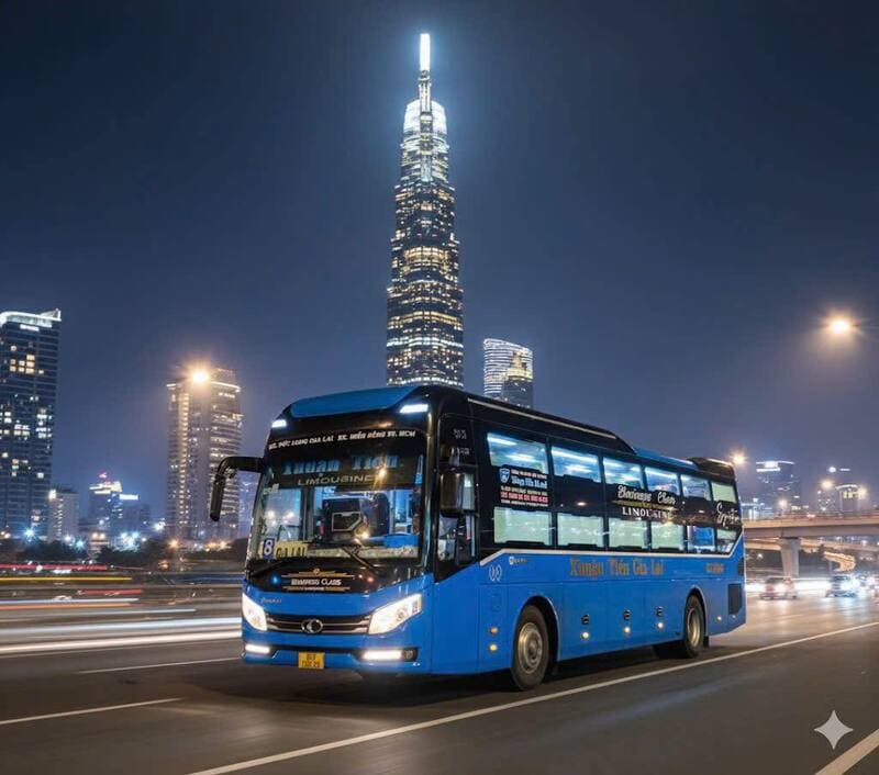 Đặt vé xe Gia Lai đi Quảng Nam (Tam Kỳ đi Pleiku) 9 hãng