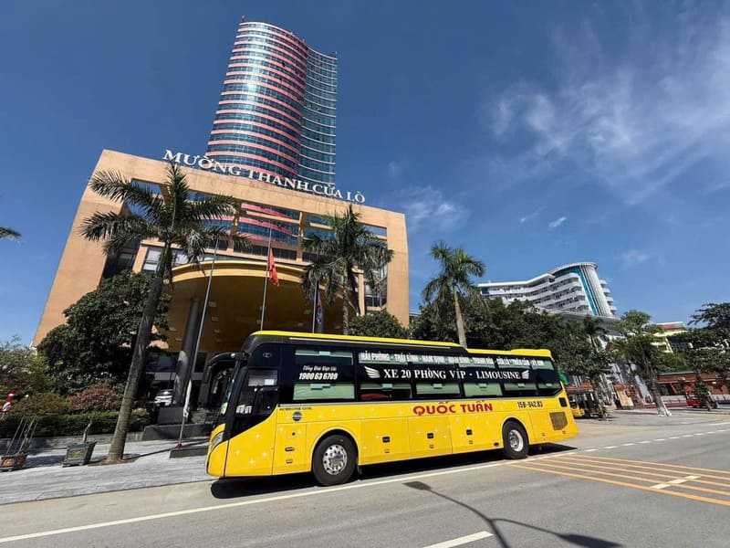 Đặt vé xe Hải Phòng đi Quảng Bình Đồng Hới 12 hãng