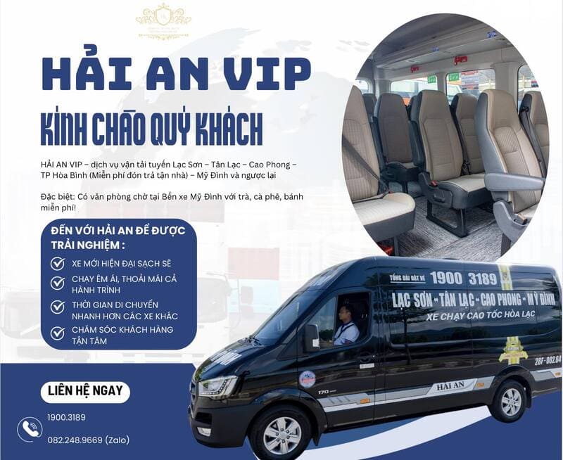 Đặt vé xe Hòa Bình đi Giao Thủy với 8 hãng tốt nhất