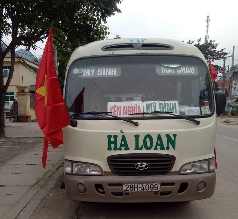 Đặt vé xe Mai Châu đi Mỹ Đình đưa đón bến xe với 16 hãng