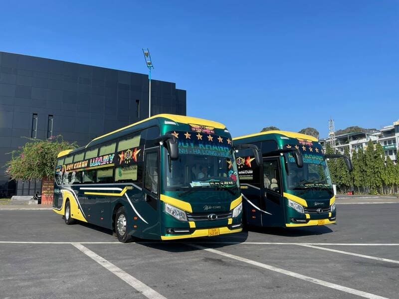 Đặt vé xe Nam Định đi Bãi Cháy với 11 hãng