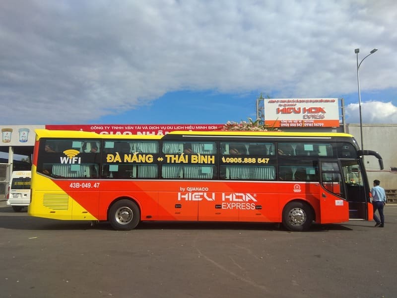 Đặt vé xe Nam Định đi Đà Nẵng từ Hải Hậu Giao Thủy Nghĩa Hưng