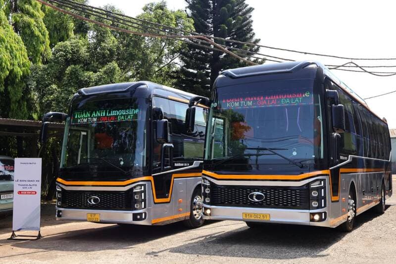 Đặt vé xe Nam Định đi Kon Tum với 5 hãng uy tín