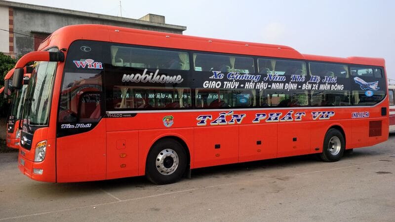 Đặt vé xe Nam Định đi Sài Gòn Hải Hậu Giao Thủy Nghĩa Hưng
