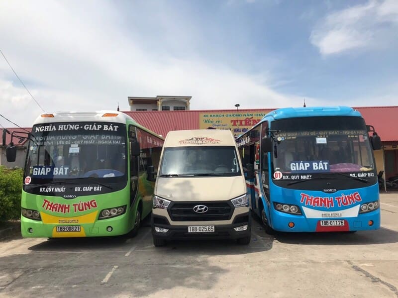 Đặt vé xe Nghĩa Hưng đi Giáp Bát Giao Thủy Hải Hậu Xuân Trường