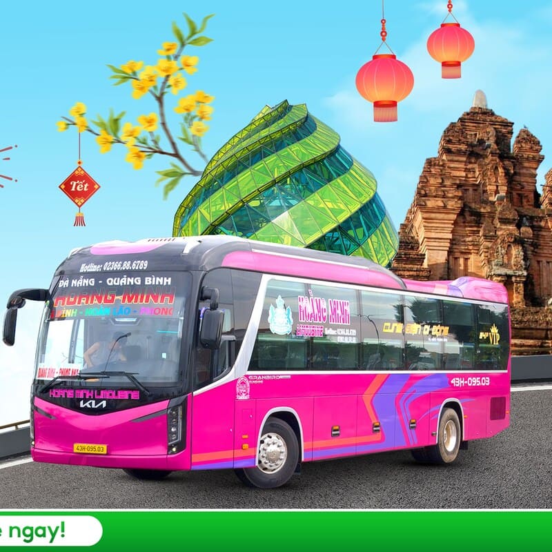 Đặt vé xe Quảng Bình đi Đà Lạt (Đồng Hới đi Lâm Đồng)