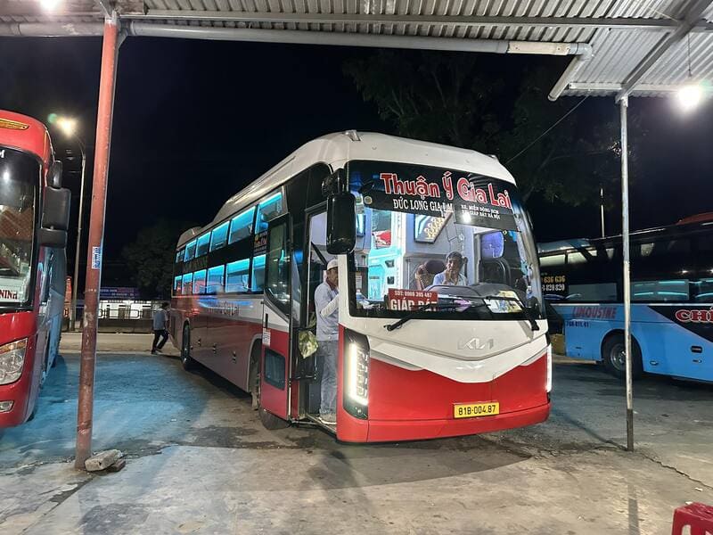 Đặt vé xe Quảng Bình đi Gia Lai (Đồng Hới đi Pleiku) 11 hãng