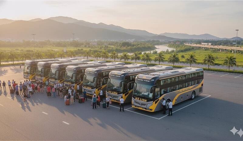 Đặt vé xe Quảng Nam đi Nha Trang với 17 hãng