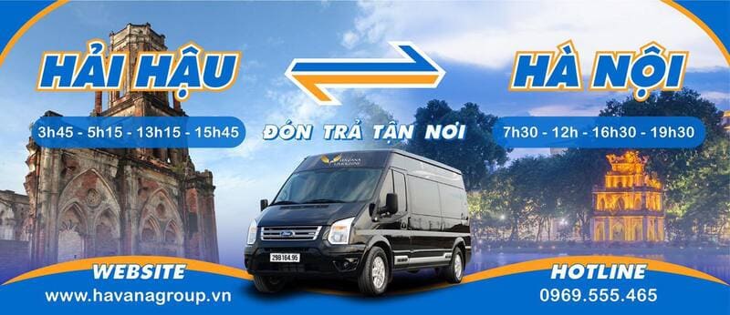 Đặt vé xe limousine Trực Ninh Nam Định đi Hà Nội 12 hãng