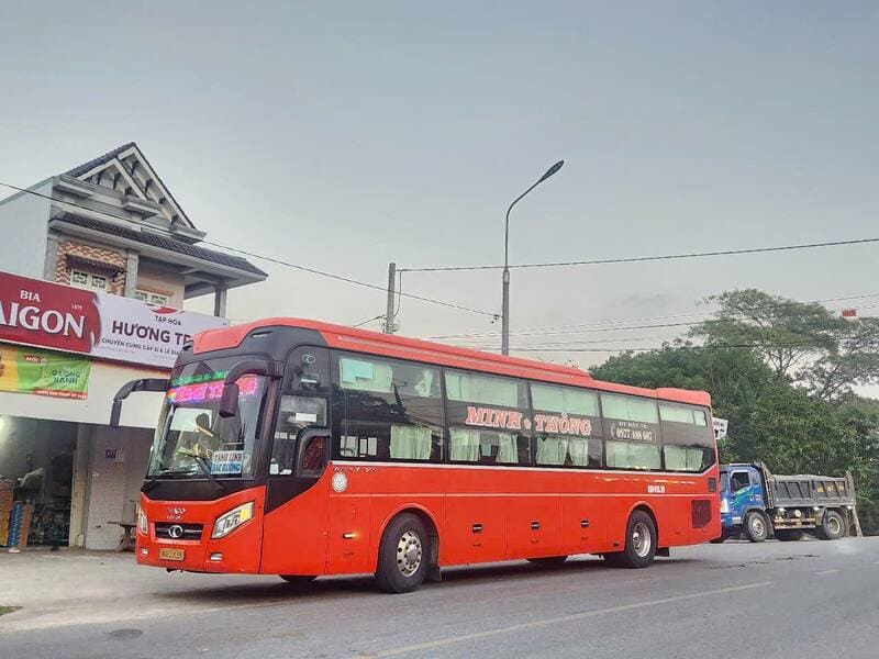 Nhà xe Minh Thông Bắc Ruộng Tánh Linh Đức Linh BX An Sương