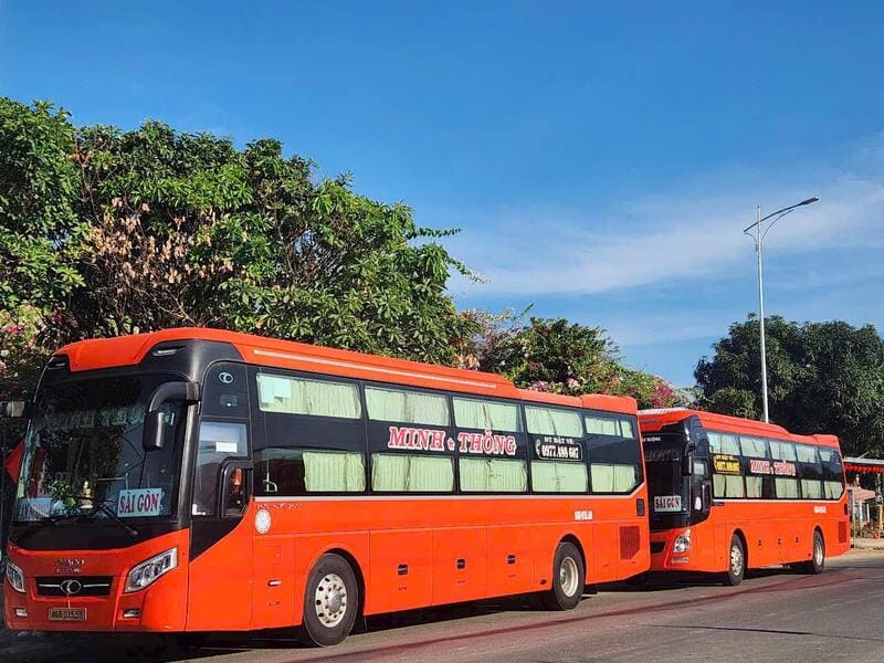 Nhà xe Minh Thông Bắc Ruộng Tánh Linh Đức Linh BX An Sương
